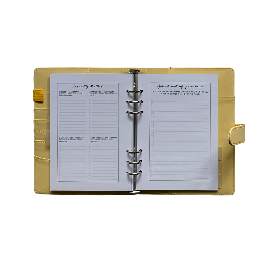 The Home Base Binder
