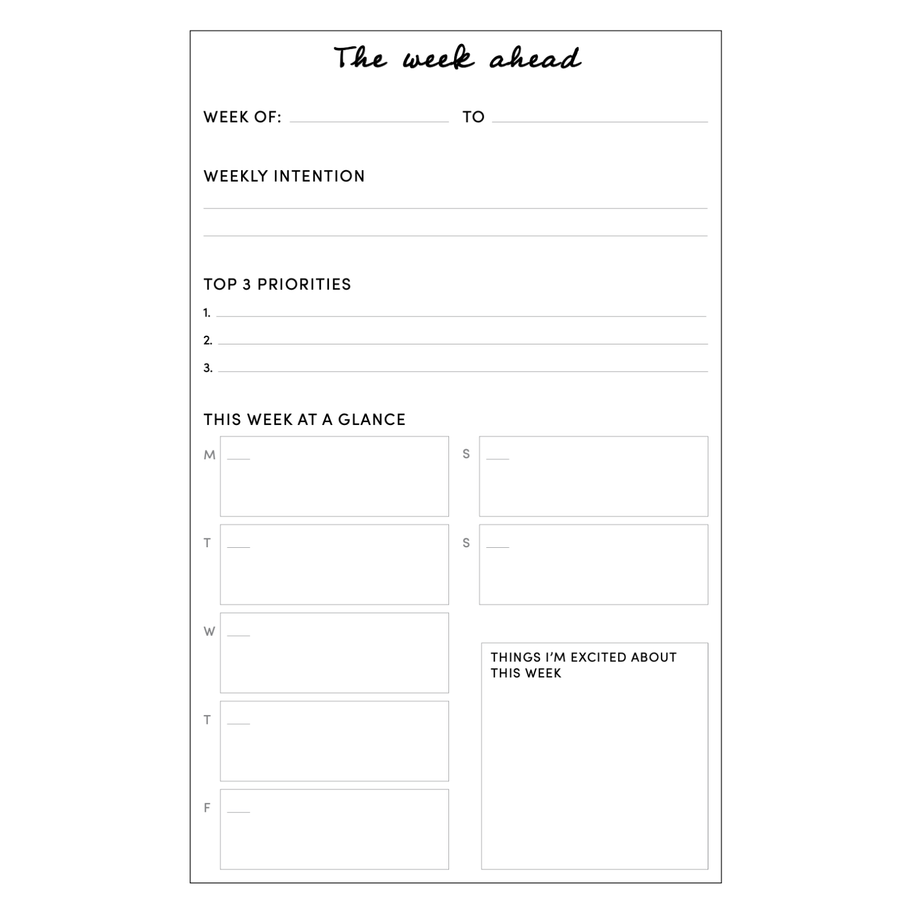 Core Planner | Daily