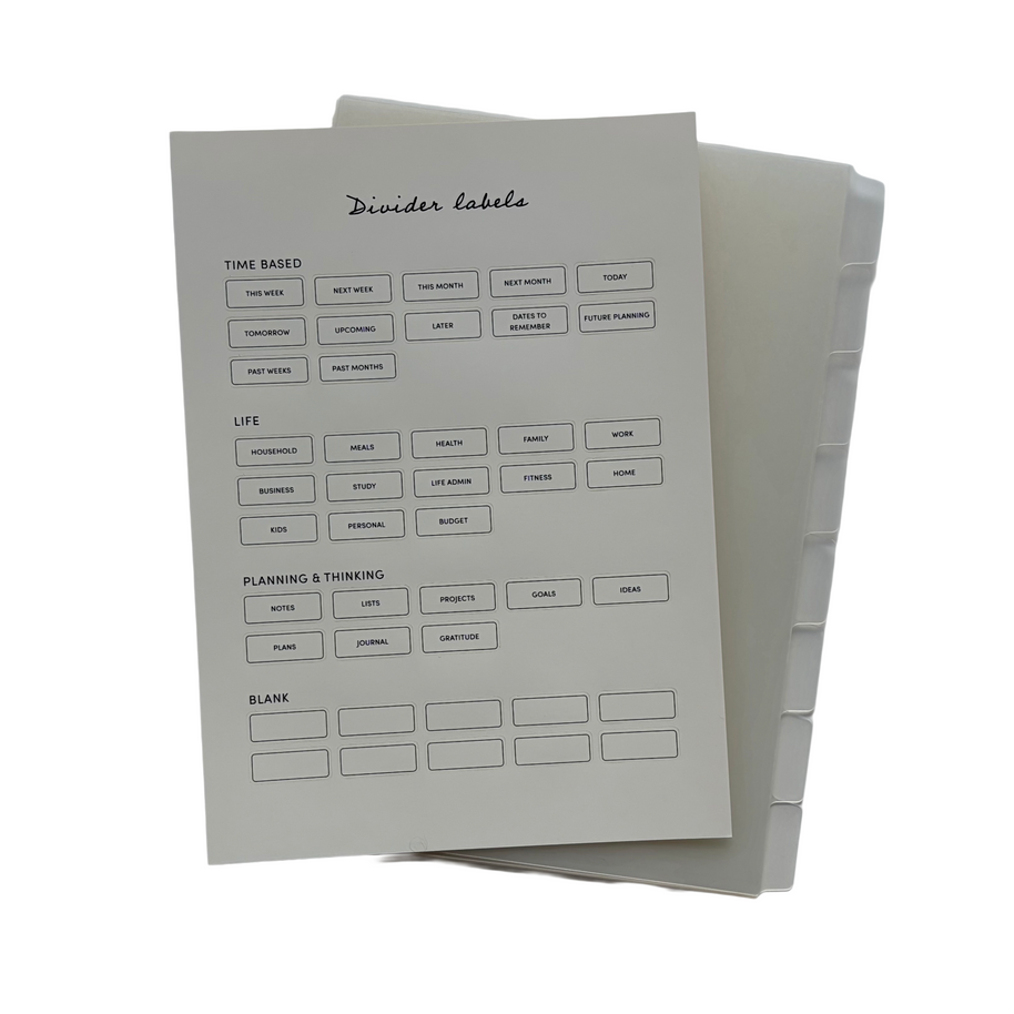 Dividers