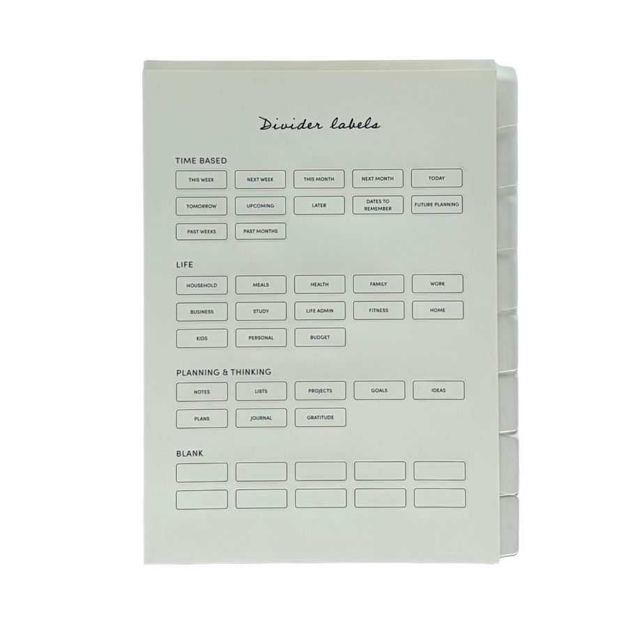 Dividers