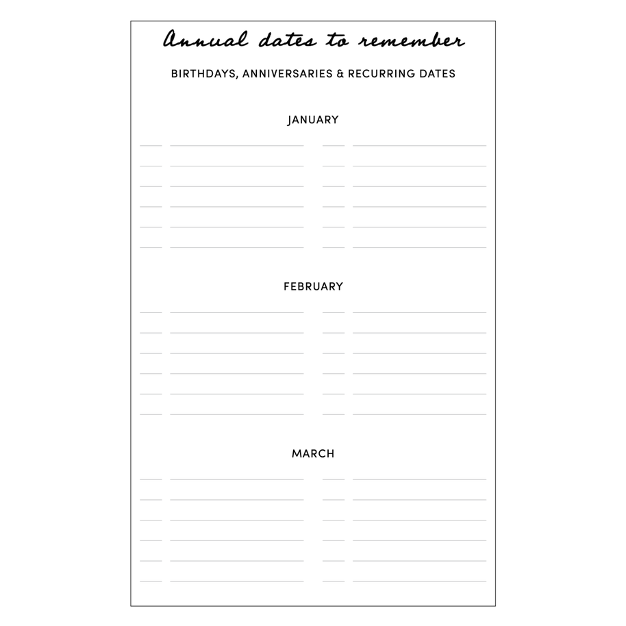 Core Planner | Weekly
