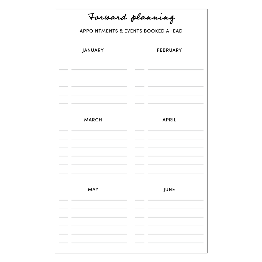 Core Planner | Weekly