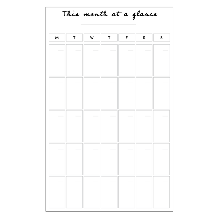 Core Planner | Weekly